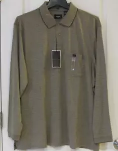 Haggar langes SLV Arbeit 2 Wochenenden Poloshirt Bambus Herren Gr. L neu mit Etikett unverbindliche Preisempfehlung des Herstellers 50 $ - Bild 1 von 2
