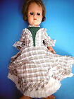 Nostalgiczna lalka "Diament" ze śpiącymi oczami i peruką z prawdziwych włosów, wysokość ok. 45 cm