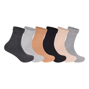 3, 6, 12 Pairs Men’s Merino Wool Diabetic Thermal Work Boot Socks, Non-Elastic - Picture 1 of 26