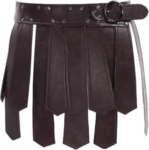 Medieval Roman Armor Waist Belt Viking Belt with Tassels Warrior Belt LARP Party - Picture 1 of 8