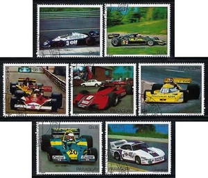 Paraguay 1978 7v. CTO NH Racing Cars • Automobiles • Formula One - Picture 1 of 4