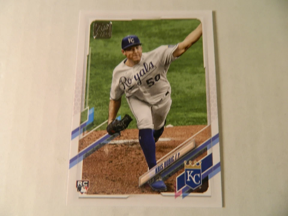 2021 Topps 1 Rookie  Card of Kris Bubic  -  Royals - Image 1 of 1