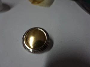5 Metallknöpfe Farbe silber/gold D= 20 mm  Unternäher/Ösenknopf - v.Union Knopf - Bild 1 von 2