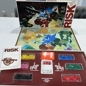 1975 Risk Game Parker Brothers Complete - Picture 1 of 7