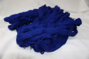 Lote de hilo de lana tapiz #14 lote de AZUL REAL 230 g - Imagen 1 de 5