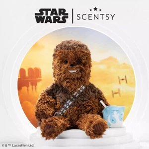 Scentsy + Star Wars Chewbacca Scentsy Buddy w/Scentsy pak - Picture 1 of 2