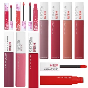 MAYBELLINE Super Stay Matte Ink Liquid Lipstick 5ml - CHOOSE SHADE - Picture 1 of 25