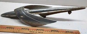 1949 1950 1951 MERCURY HOOD ORNAMENT - CHROME ROCKET EMBLEM - Picture 1 of 18