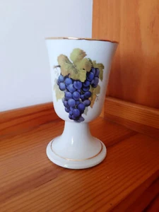 Vintage Naaman Porzellan Becher Gläser für Schabbat Israel von Naaman Judentum - Bild 1 von 4