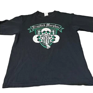 Camisa Dropkick Murphys Vintage Punk Rock Para Hombre Mediana Boston Calaveras Trébol Irlandés - Imagen 1 de 5