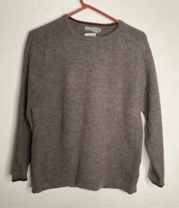 Suéter Smartwool Mujer Grande 100% Lana Gris Pullover Cuello Redondo Informal HikeTrek - Imagen 1 de 9