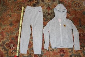 Juicy Couture Sweatsuit for Girls 2 Piece - Hooded Full Zip Jacket, Pant