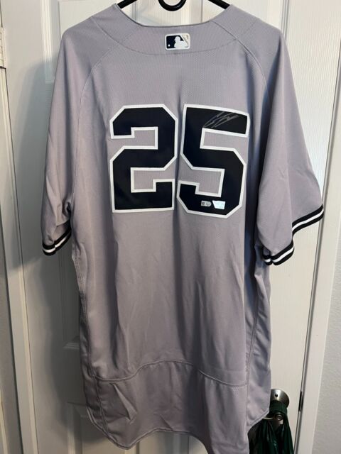 Gleyber Torres New York Yankees Fanatics Authentic Game-Used #25 White  Pinstripe Jersey vs. Toronto Blue Jays on April 23, 2023