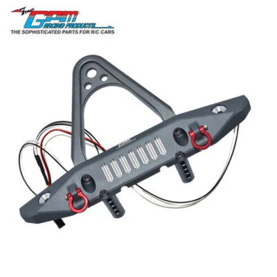 Alloy Front Bumper U Hook Spiked Type for AXIAL 1/6 SCX6 JEEP JLU WRANGLER 4WD - Image 1 of 2