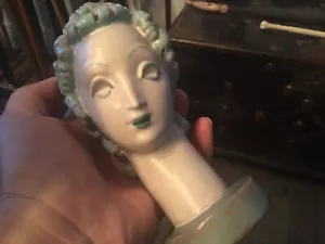 Authentic RARE Eugenio Pattarino Firenze Glazed Ceramic/ Pottery Figurine -Italy - Picture 1 of 9