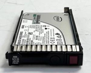 HPE 480GB SATA 6G P18422-B21 Read Intensive SFF SC Multi Vendor 2.5" SSD - Picture 1 of 5