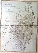 Antique Map 230-150 New Map of the Jaghir Lands by Laurie & Whittle c.1794