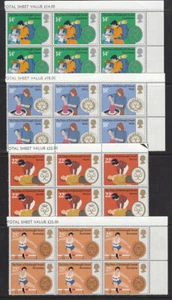 1981 Duque de Edimburgo juego de 4 SG1162/1165 en bloques marginales de 6 U/como nuevo  - Imagen 1 de 1