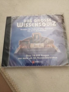 Das große Wissensquiz - PC CD-ROM - 10.000 Fragen aus 24 Themenbereichen NEU - Bild 1 von 1