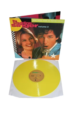 THE WEDDING SINGER  Volume 2 - Soundtrack  (Limited 2022 Yellow Vinyl LP)  NM/NM Foto 1 de 4
