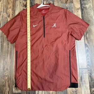 Nike Team Alabama Crimson Tide Coach Cage Pullover Windbreaker Herren L - Bild 1 von 6