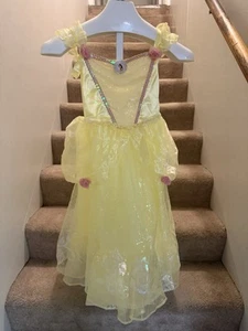 Disney Die Schöne und das Biest Belle Kinder Kleid Kostüm Spielen Größe M 8/10 - Bild 1 von 2