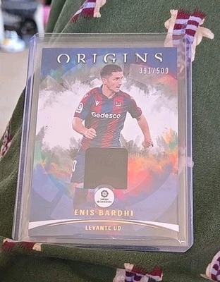 2021-22 Chronicles Origin La Liga Enis Bardhi game worn jersey patch 391/500 - Image 1 of 2