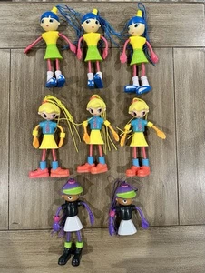 Vintage Betty Spaghetty Dolls 7" Ohio Art Co Rare McDonalds Y2K 7 Complete Dolls - Picture 1 of 7