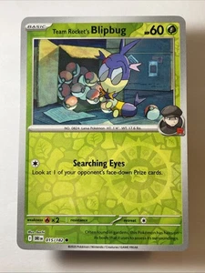Team Rocket's Blipbug 015/182 - Sv10: Destined Rivals Reverse Holo (NM) - Picture 1 of 2