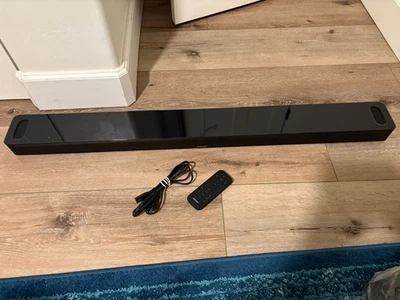 Barra de sonido inteligente Bose 900 modelo 433829 negra y remota Foto 1 de 4