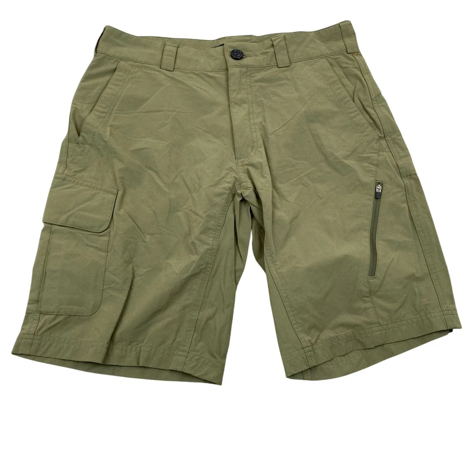 Pantalones cortos de carga Eastern Mountain Sports para hombre 30 verde oliva camping pesca  Foto 1 de 4