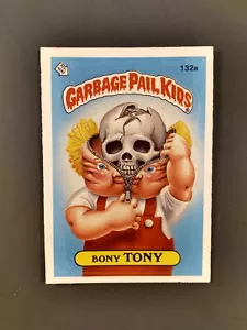 1986 Topps Garbage Pail Kids Series 4 #132a Bony Tony - Picture 1 of 2