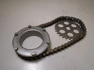 Engranaje y cadena de bomba de aceite del motor para Honda CBR600 F4i 2001-2006 Foto 1 de 4