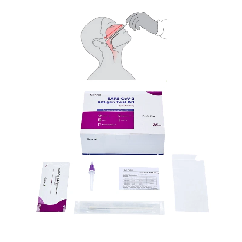 250 tamponi rapidi antigenici nasali per sars covid - GENRUI scadenza 07/2026 - Immagine 1 di 1