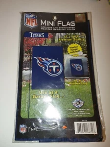 Fiesta Animal TENNESSEE TITANES MINI BANDERA 15"x10.5" BANDERA DE JARDÍN VENTANA BANDERA Nuevo - Imagen 1 de 2