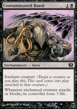 4x Contaminated Bond MTG 9th Edition NM Magic Regular
