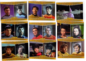 2013 STAR TREK TOS Heroes and Villains MIRROR, MIRROR COMPLETE 9-CARD CHASE SET - Picture 1 of 1