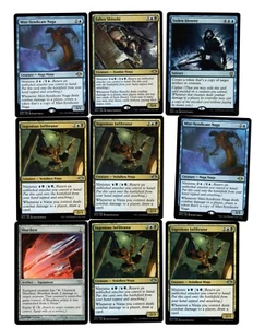 Ninja-60 Card Magic the Gathering Deck-rares-Blue/Black-Fallen Shinobi-MTG-RTP - Picture 1 of 6