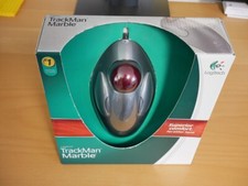 Logitech Trackman Marble (910-000808) Wired Mouse