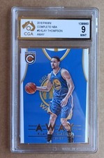 Klay Thompson Panini Complete Away 2016/17 - CGA 9 MINT not PSA