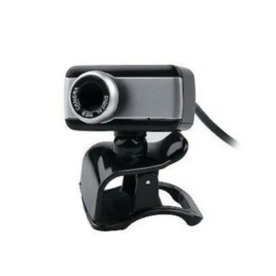 WEBCAM CON MICROFONO USB 2.0 X PC VIDEOCAMERA SMART WORKING ZOOM SKYPE SWC-008 - Immagine 1 di 4
