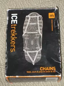 Icetrekkers Chains for Walk, Work & Play on Snow and Ice, ITC-M - Picture 1 of 4