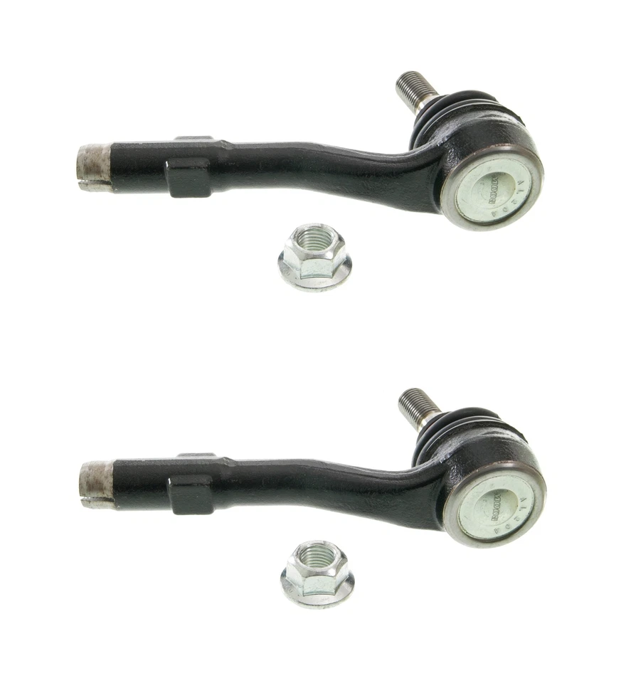 Juego de pares de 2 extremos de varilla de amarre de dirección exterior Moog para BMW E60 528i 535i xDrive AWD Foto 1 de 1