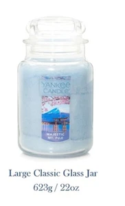 YANKEE CANDLE Majestic Mt Fuji CLASSIC Large Glass Jar 623g 22oz 1632313 - Picture 1 of 3