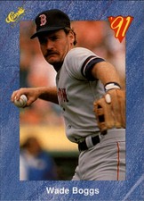 1991 Classic I Baseball Card #T19 Wade Boggs