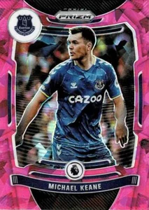 2021-22 Panini Prizm Premier League #95 Michael Keane Prizm Pink Ice - Picture 1 of 2
