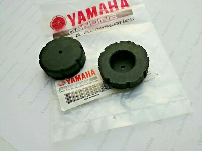 Pair OEM Yamaha Enduro DT RT AT YZ Trail Fuel Gas Tank Cushion Damper Locating - Image 1 of 2