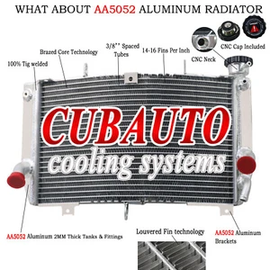 Radiator Fit SUZUKI 2001-2003 GSX-R600 GSX-R600Z/2000-2003 GSX-R750 #17710-35F10 - Picture 1 of 11