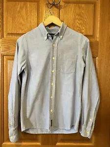 CH9 Abercrombie Niños Chambray Mangas Largas Botones Camisa Niños XL - Imagen 1 de 3