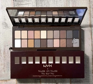 NYX S119 Nude on Nude Eyeshadow & Lip Gloss Palette 20 Eyeshadow & 10 Lip Shades - Picture 1 of 5